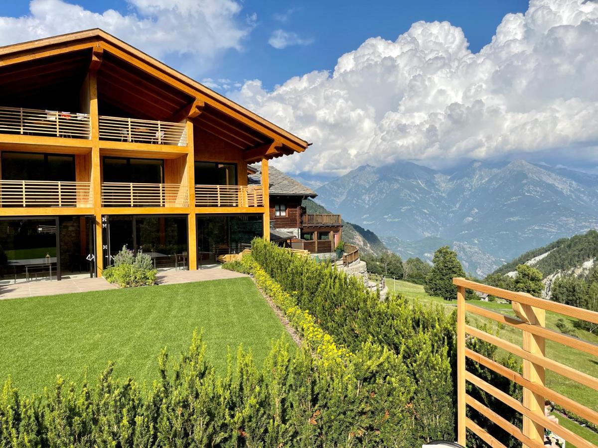 Silou Retreat Hotel Champdepraz Kültér fotó