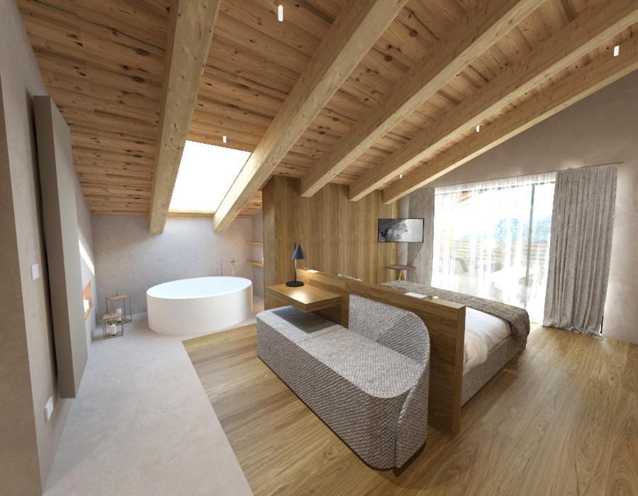 Silou Retreat Hotel Champdepraz Kültér fotó